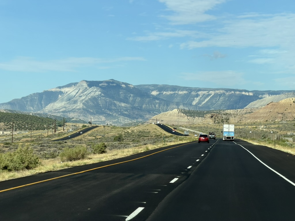 Finished HiMod mat on I-70